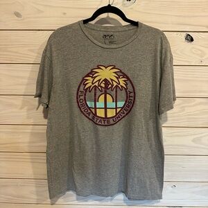 Florida State University Gray Short Sleeve Tee